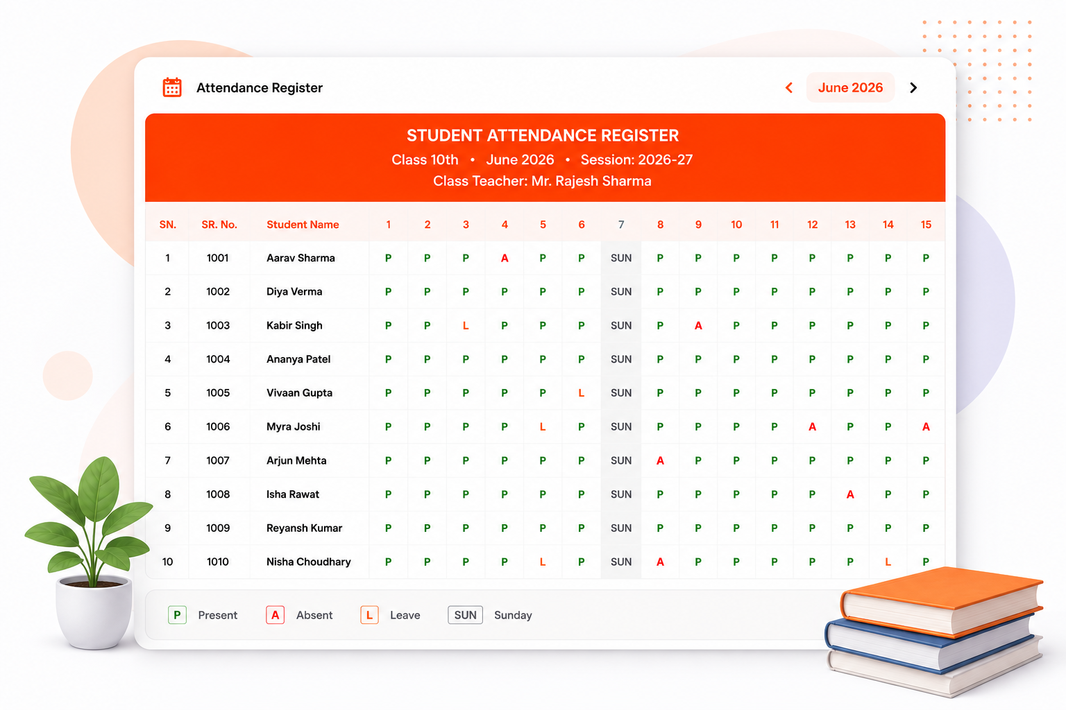 School Attendance Management Software