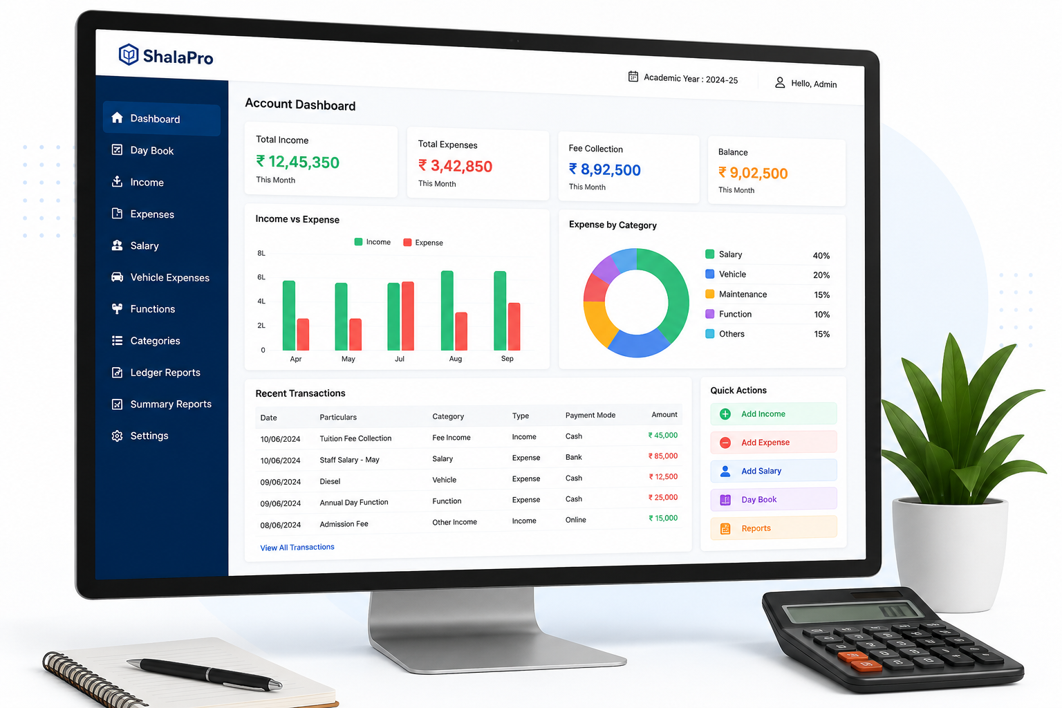 School Account Management Software